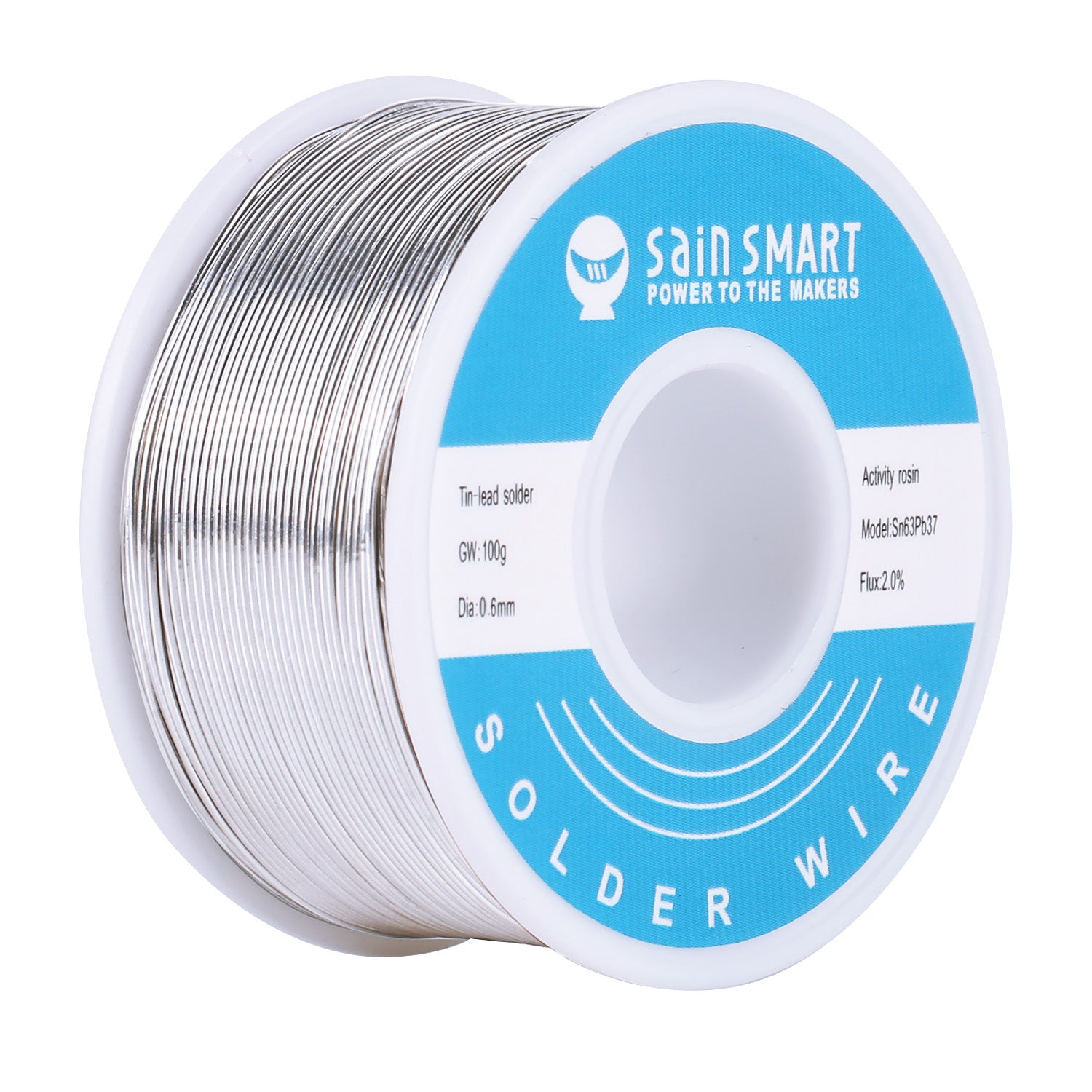 SainSmartはんだワイヤ- 0.6mm 500g -Sn63 Pb37 – SainSmart Japan