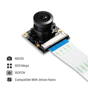 IMX219カメラモジュールNVIDIA Jetson Nano Board用 8MPセンサー160度FoV RoHS認証あり(カスタマイズ可能)-02