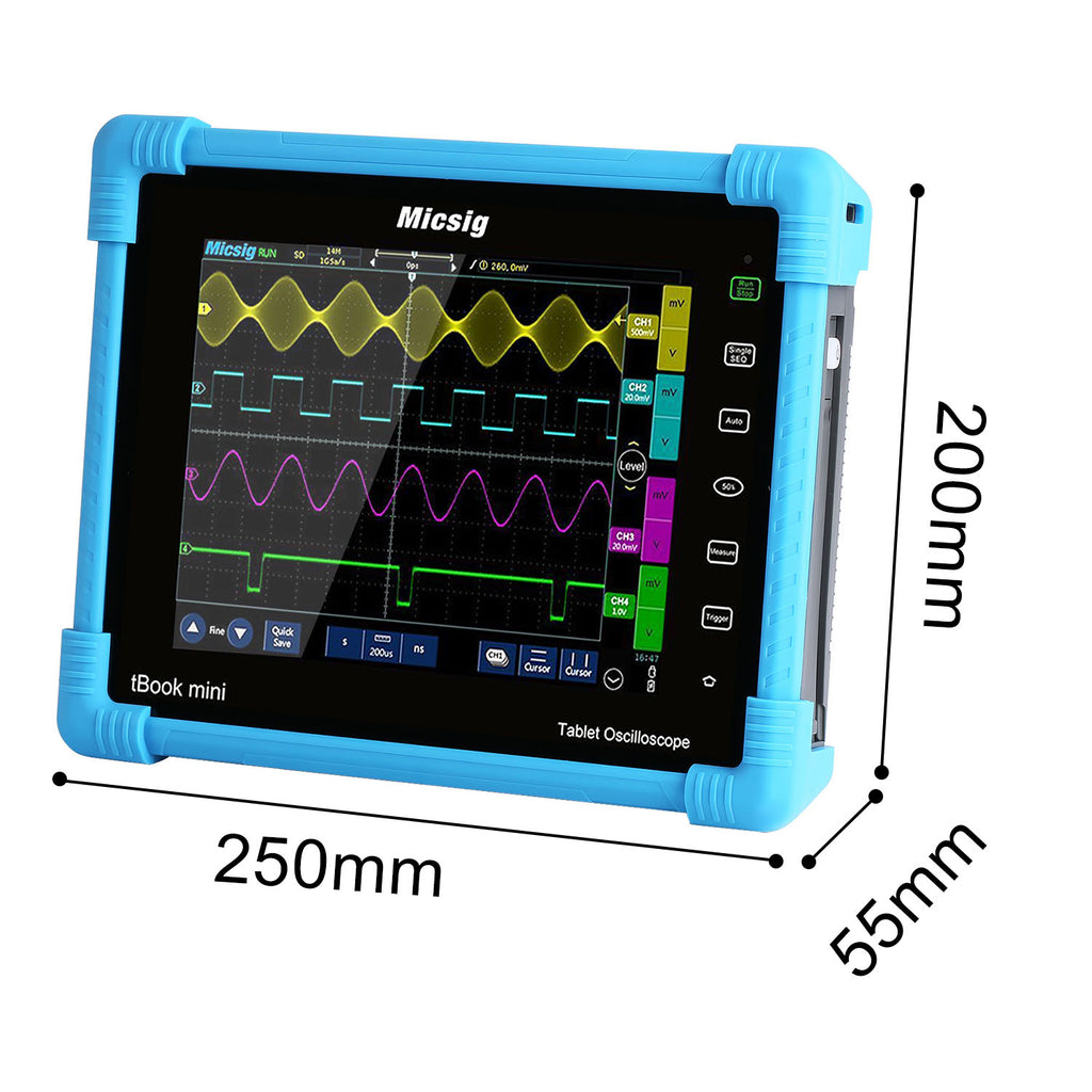 Micsig オシロスコープ100MHz 4CH TO1104