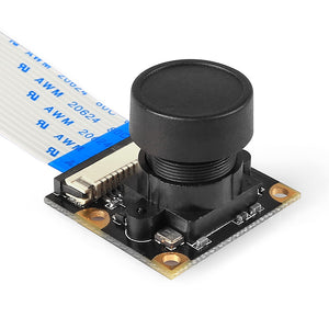 ラズベリー•パイ(Raspberry Pi)160度広角魚眼カメラ•モジュール、500Wピクセル
