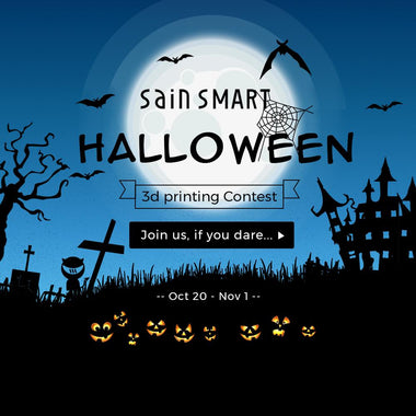 SainSmart Halloween 3D Printing Contest 2017
