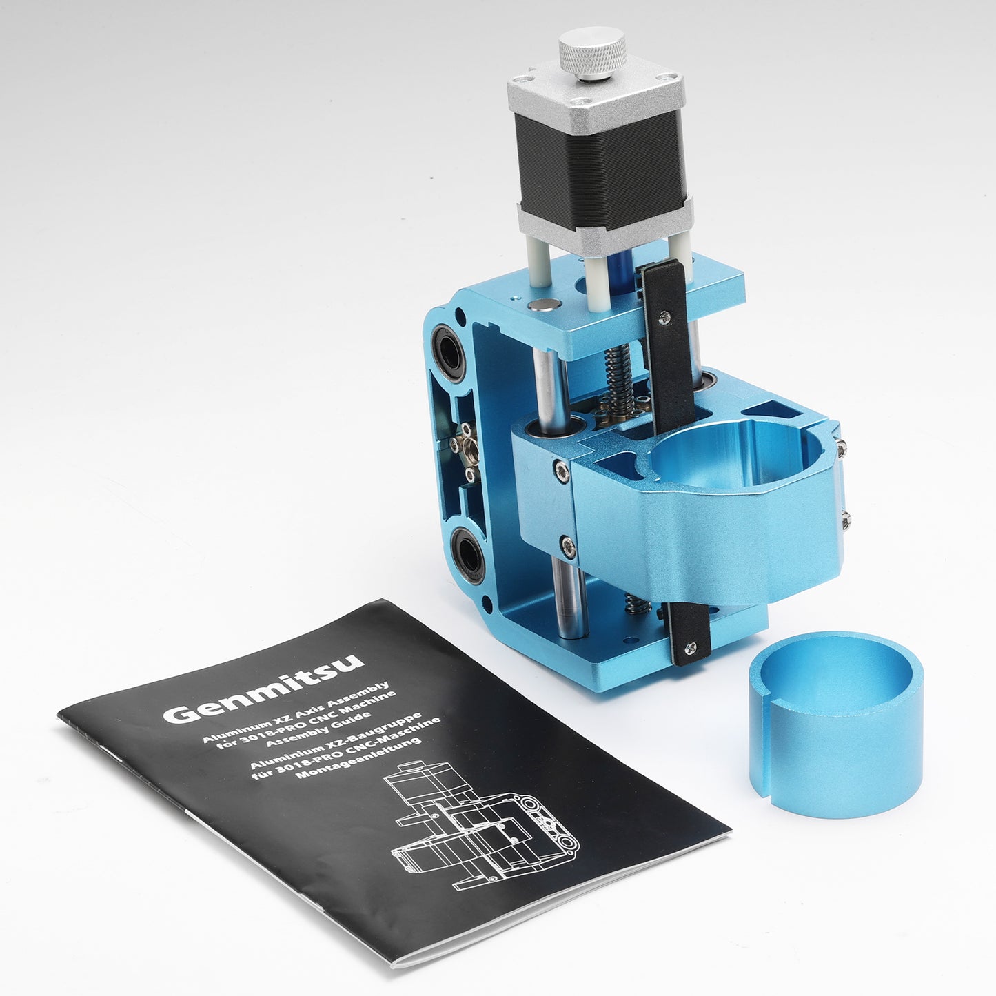 Genmitsu アルミ Z軸 スピンドルモーター マウント  300-500W スピンドルホルダー