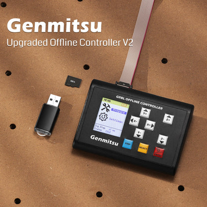 Genmitsu 3018-PROVer シリーズ、LC-60A、LC-50 Plus 用オフライン コントローラ モジュール