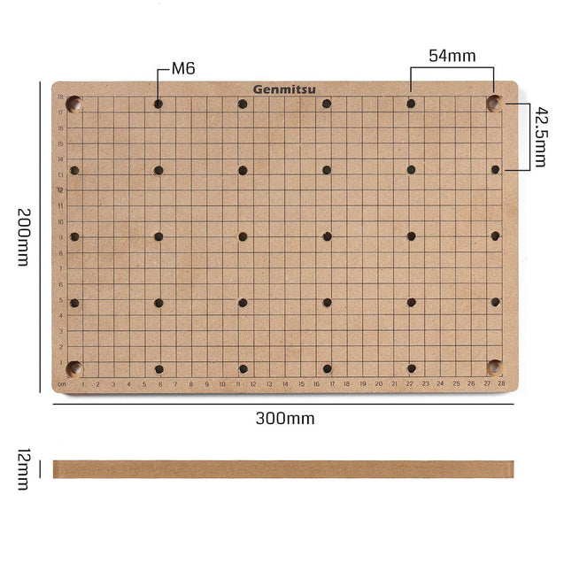 3020-PRO MAX V1 & V2 用 3020 MDF スポイルボード