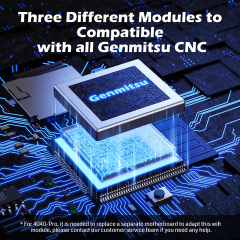 Genmitsu CNC ルーター 3018-PRO、3020-PRO MAX V2、3030-PROVer MAX、4040 Reno 用ワイヤレス コントロール キット