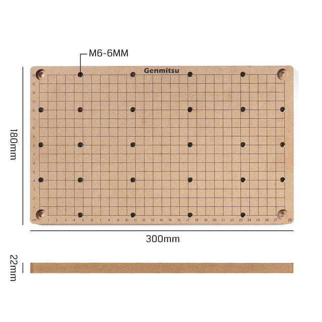 3018-PROVer V2 用 3018 MDF スポイルボード