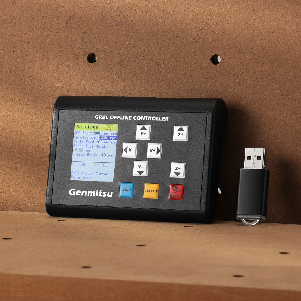 Genmitsu 3018-PROVer シリーズ、LC-60A、LC-50 Plus 用オフライン コントローラ モジュール