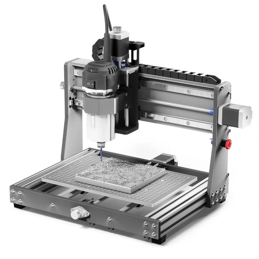 3020-PROウルトラデスクトップCNCルーター、710Wスピンドルによる金属加工と切断