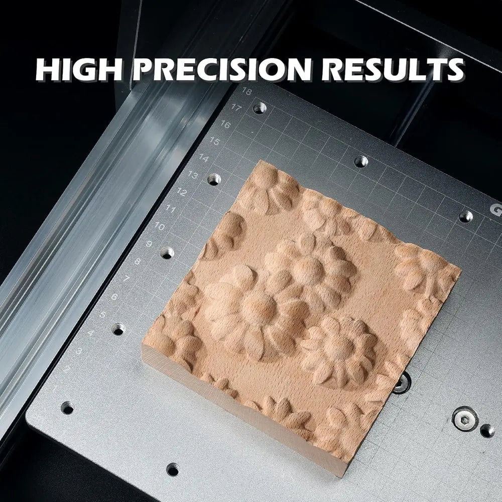 3020-PRO Ultra デスクトップ CNCルーター、710Wスピンドルによる金属加工と切断