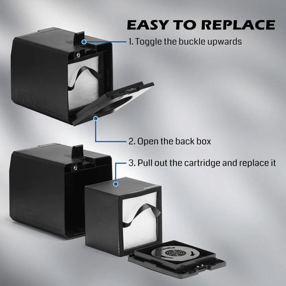 MD2集塵機用 5層ろ過交換フィルターキット | 一体型カートリッジ、99.97%の浄化率