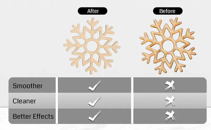 ハニカム作業台 レーザー加工機用 315 x 282 mm (12.4" x 11.1") – Kortek レーザー彫刻機・カッターに最適、迅速な放熱とデスク保護を実現するレーザー彫刻用アクセサリー