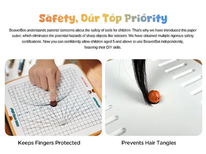 段ボールカッターC1キット、刃のない自動紙切りツール、子供たちのメーカースキルの育成を支援