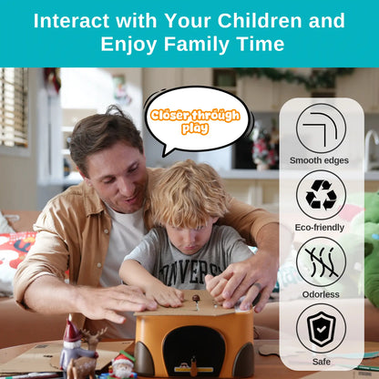段ボールカッターC1キット、刃のない自動紙切りツール、子供たちのメーカースキルの育成を支援