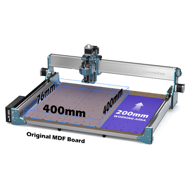 4040 Reno 用 X 軸延長キット、X 軸を 600 mm まで延長、4040 を 6040/6080 にアップグレード