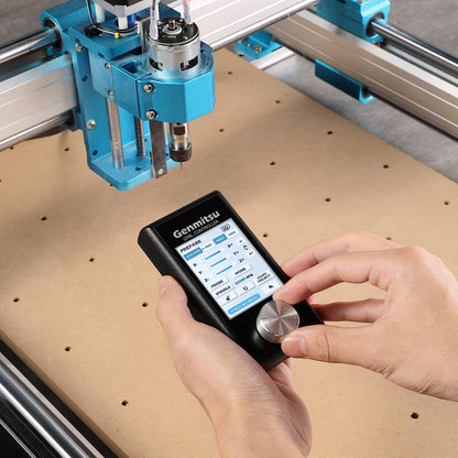 CNC ルーター マシン オフライン制御モジュール、オフラインおよび 4軸制御用のダイヤル設計、Genmitsu 4040-PRO 用