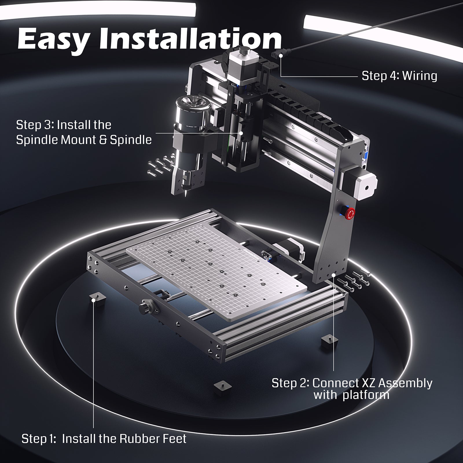 Genmitsu 3020-PRO MAX V2 CNCルーター 金属加工可能