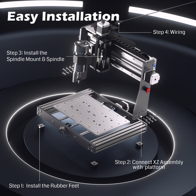 Genmitsu 3020-PRO MAX V2 CNCルーター 金属加工可能