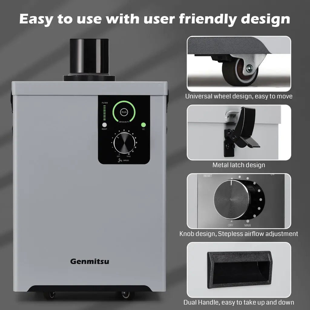 220V純粋な空気煙抽出器煙清浄機CNC彫刻マシン＃A1