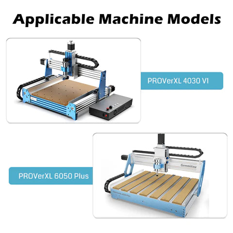 PROVerXL 4030、6050 Plus CNC ルーター用ロータリー モジュール