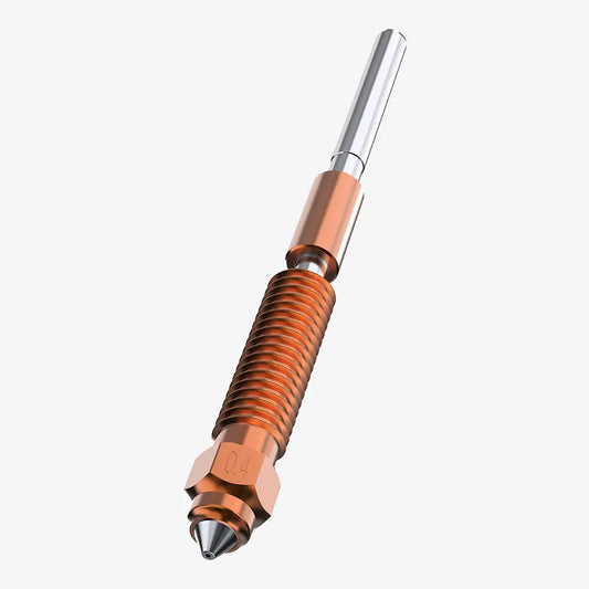 Creality K1C Unicorn クイック スワップ ノズル (1 個) - 0.4mm 高流量圧力銅および硬化鋼ノズル Ender-3 V3、Ender 3 V3 Plus 用