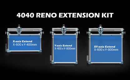 CNC 4040 RENO 用 Y 軸延長キット、Y 軸延長 800mm、4040 から 4080/6080 へのアップグレード