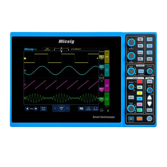 [discontinued] Micsig STO1152C 150Mhz デジタル オシロスコープ 2チャネル、 1GSa/s, 8インチ TFT ディスプレイ