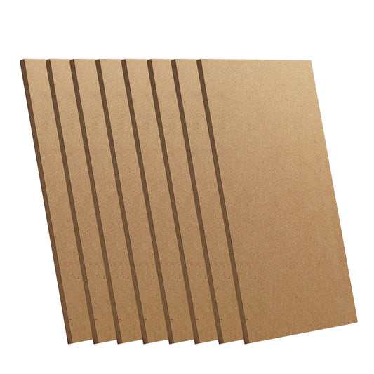 [discontinued] Genmitsu CNC材料 MDFボード 中密度繊維板 8ピース 175 x 100 x 5mm CNC彫り、 エンドミル、切断、DIYクラフトなどに適用されます