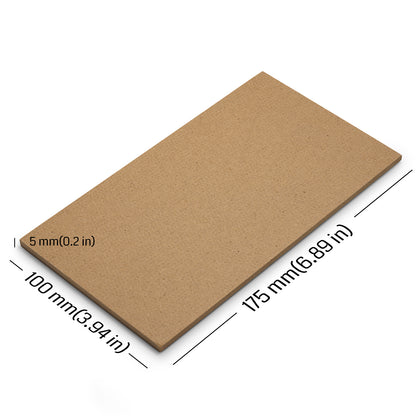 [discontinued] Genmitsu CNC材料 MDFボード 中密度繊維板 8ピース 175 x 100 x 5mm CNC彫り、 エンドミル、切断、DIYクラフトなどに適用されます