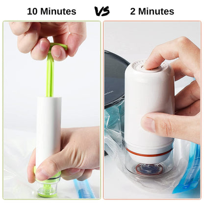 [discontinued] SainSmart フィラメント真空収納袋ポンプ、 携帯可ミニ電動エアポンプ