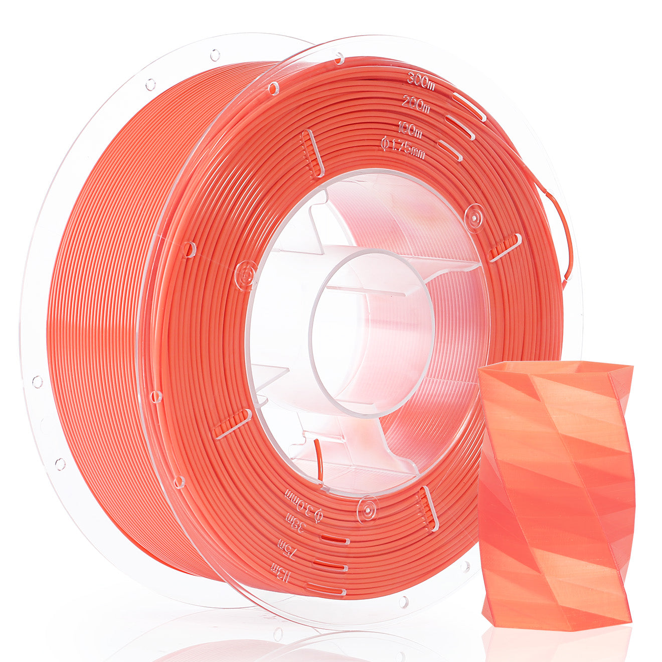 SainSmart PRO-3シリーズPETGフィラメント1.75mm 1kg / 2.2lb、コーラル-07