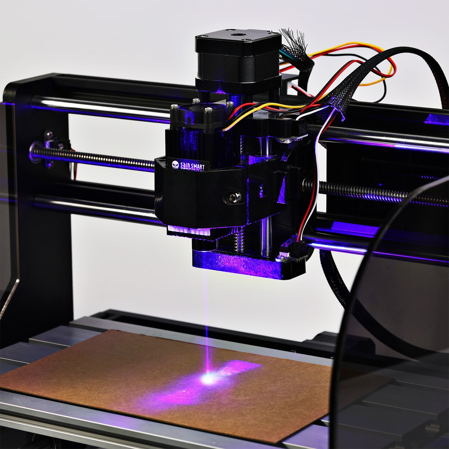[discontinued] SainSmart 5.5Wブルー・レーザー・モジュール・キット Genmitsu CNC マシン 3018-PRO/3018/ 1810-PRO用