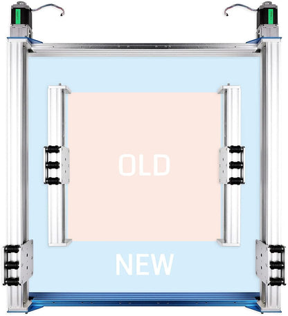 Genmitsu 24” x 24” (600 x 600mm) XY-軸 拡張キット CNCフライス盤 PROVerXL 4030用