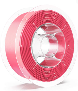 SainSmart シルク PLA フィラメント、PRO-3 糸絡み防止 1.75mm 3D プリンター フィラメント、寸法精度+/- 0.02mm、 1KG/2.2 LBS スプール、シルク ブルー (ピンク)