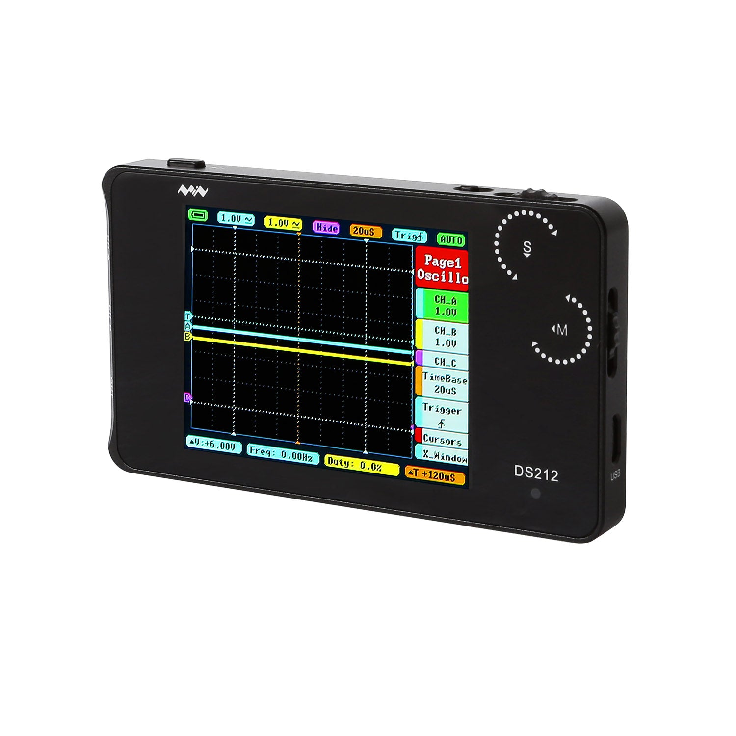 オシロスコープ oscilloscope/usb oscilloscope/digital
