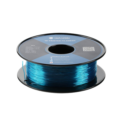 [discontinued] ティール、柔軟なTPUフィラメント、1.75mm 0.8kg / 1.76lb