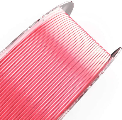 [discontinued] SainSmart シルク PLA フィラメント、PRO-3 糸絡み防止 1.75mm 3D プリンター フィラメント、寸法精度+/- 0.02mm、 1KG/2.2 LBS スプール、シルク ブルー (ピンク)