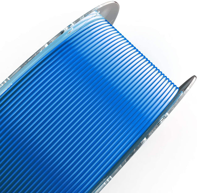 SainSmart シルク PLA フィラメント、PRO-3 糸絡み防止 1.75mm 3D プリンター フィラメント、寸法精度+/- 0.02mm、 1KG/2.2 LBS スプール、シルク ブルー (ブルー)