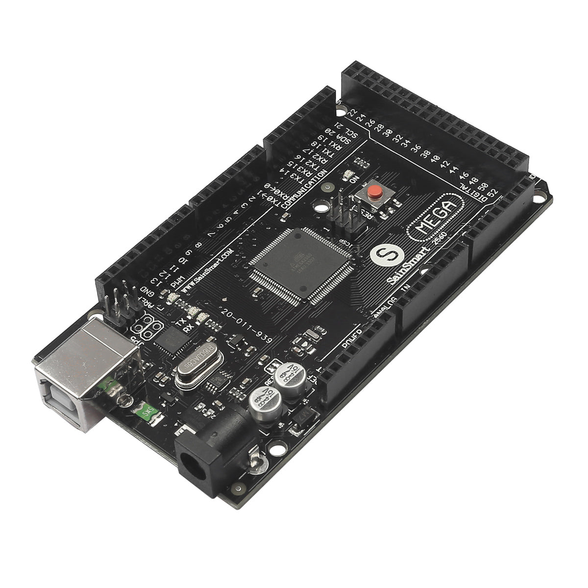 Mega 2560 R3 ATmega2560-16AU、Arduino互換 – SainSmart Japan