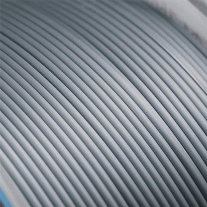 [discontinued] 銀 シルク PLA フィラメント、PRO-3 糸絡み防止 1.75mm 1KG/2.2 LBS スプール