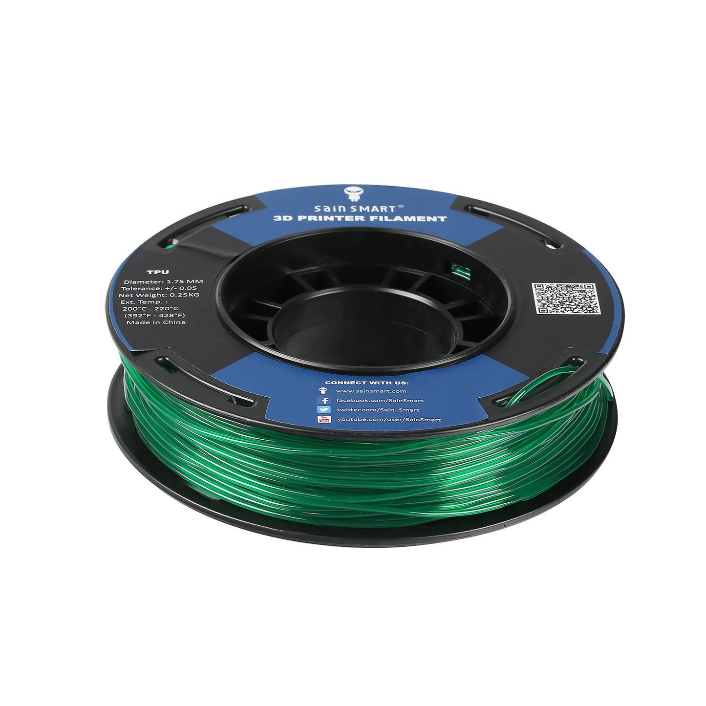 五色組2、柔軟なTPUフィラメント、小さなスプール1.75mm 250g / 0.55lb-03