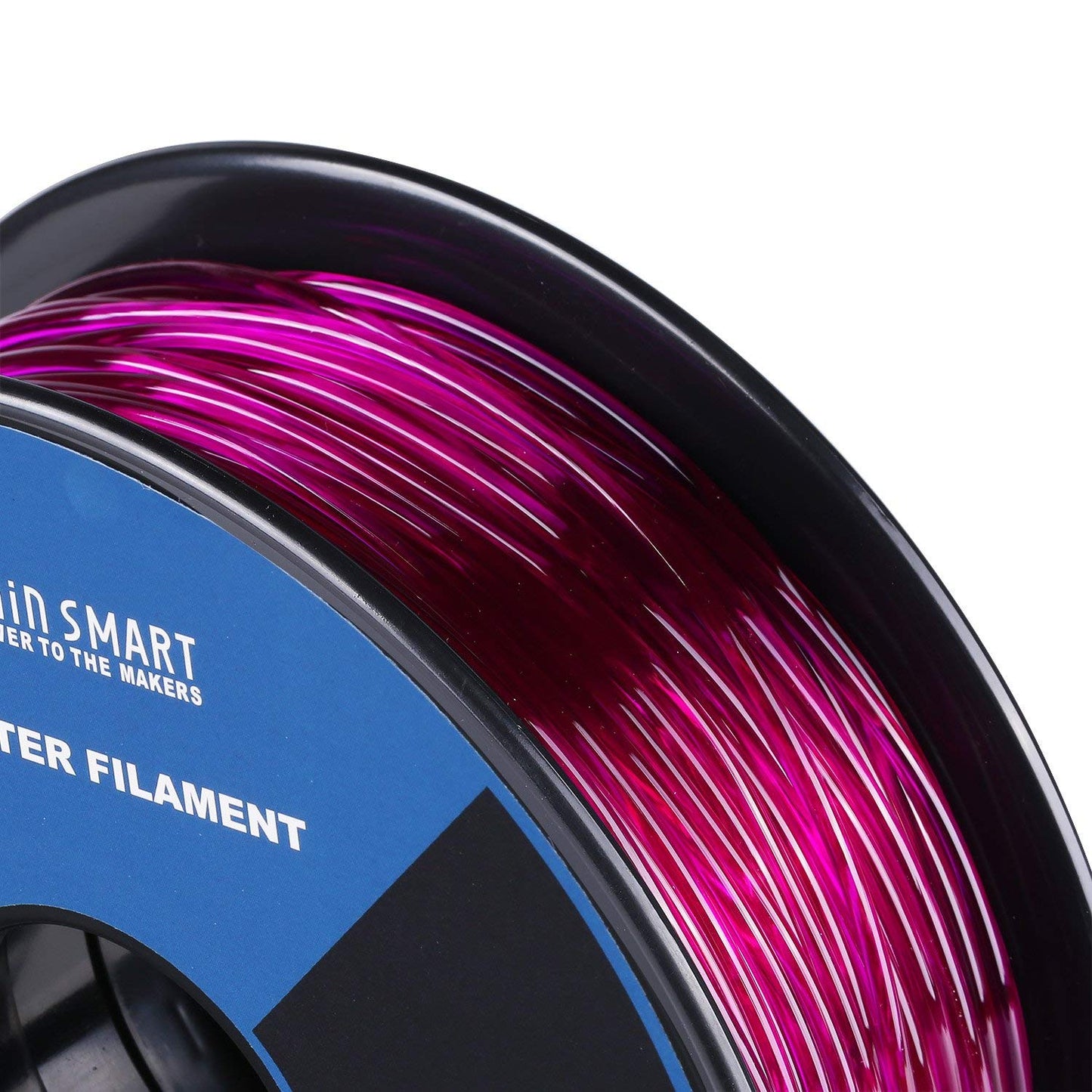 [discontinued] 紫色、柔軟な3mm TPUフィラメント1kg / 2.2lbs