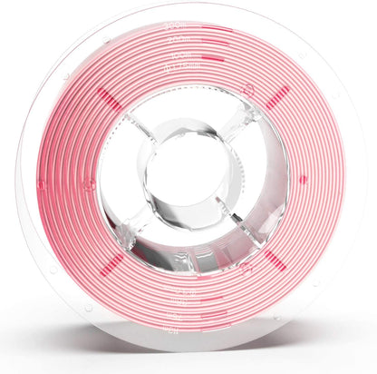 [discontinued] SainSmart シルク PLA フィラメント、PRO-3 糸絡み防止 1.75mm 3D プリンター フィラメント、寸法精度+/- 0.02mm、 1KG/2.2 LBS スプール、シルク ブルー (ピンク)