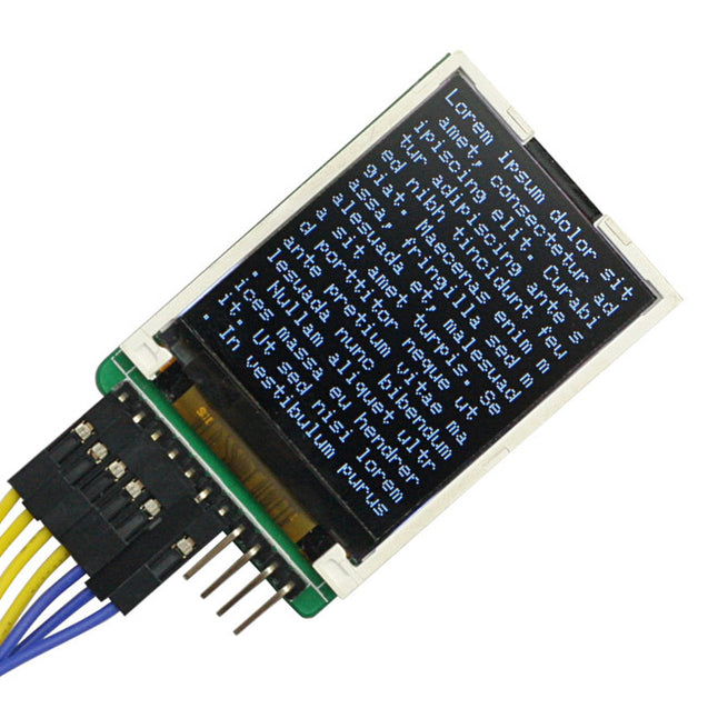 1.8 "TFT SPI  LCDスクリーン、MicroSDソケット付き