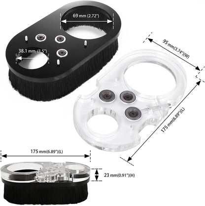 [discontinued] Genmitsu CNC ダストシュー 69mmスピンドル・アクリルカバー・クリーナー