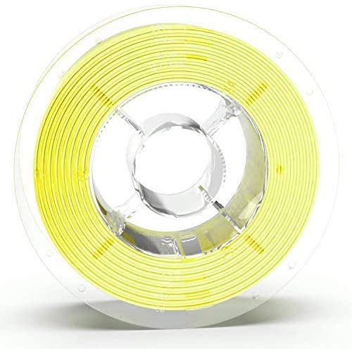 [discontinued] SainSmart シルク PLA フィラメント、PRO-3 糸絡み防止 1.75mm 3D プリンター フィラメント、寸法精度+/- 0.02mm、 1KG/2.2 LBS スプール、シルク ブルー (黄)