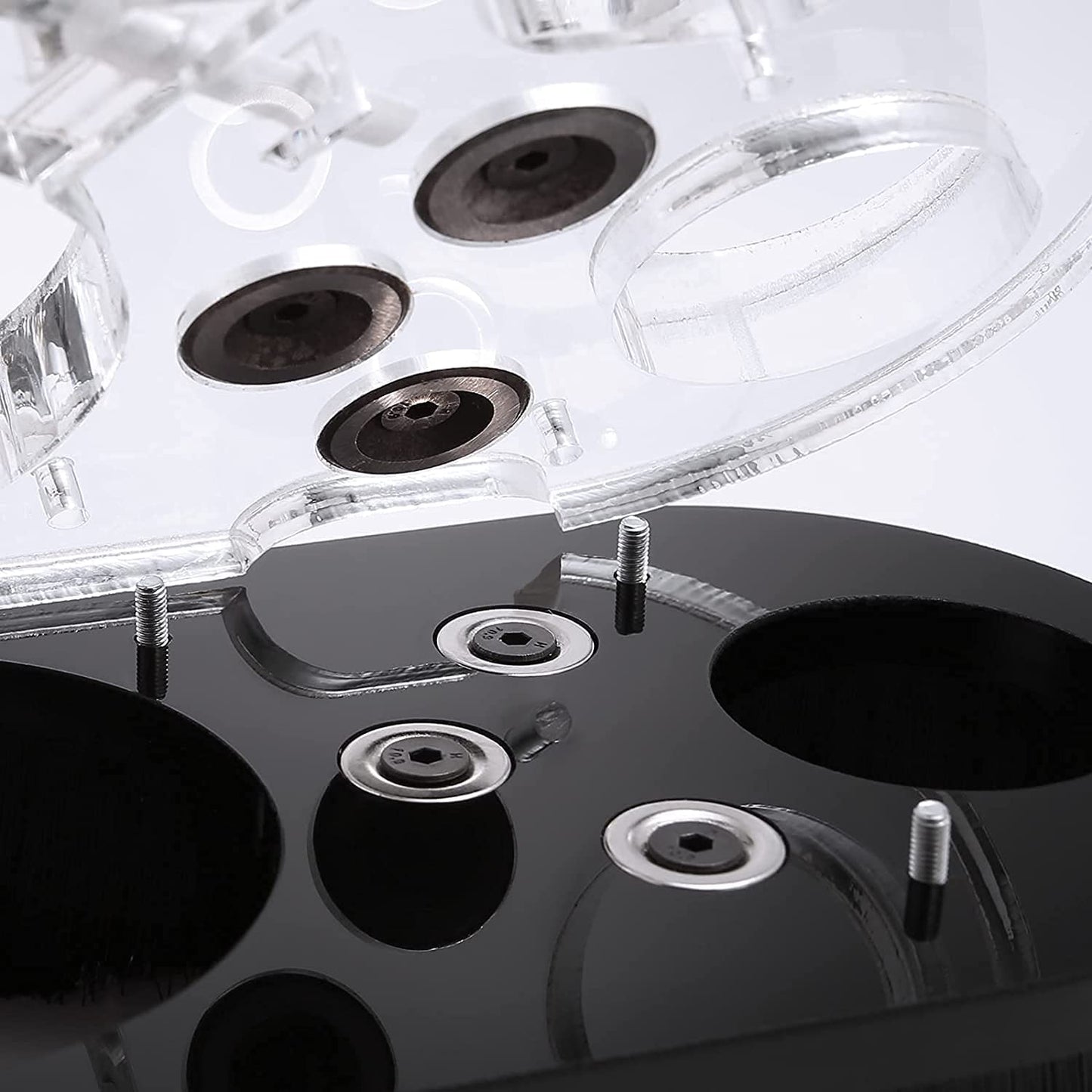 [discontinued] Genmitsu CNC ダストシュー 69mmスピンドル・アクリルカバー・クリーナー
