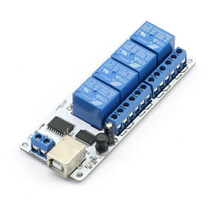 4 Channel 5V USB Relay Module