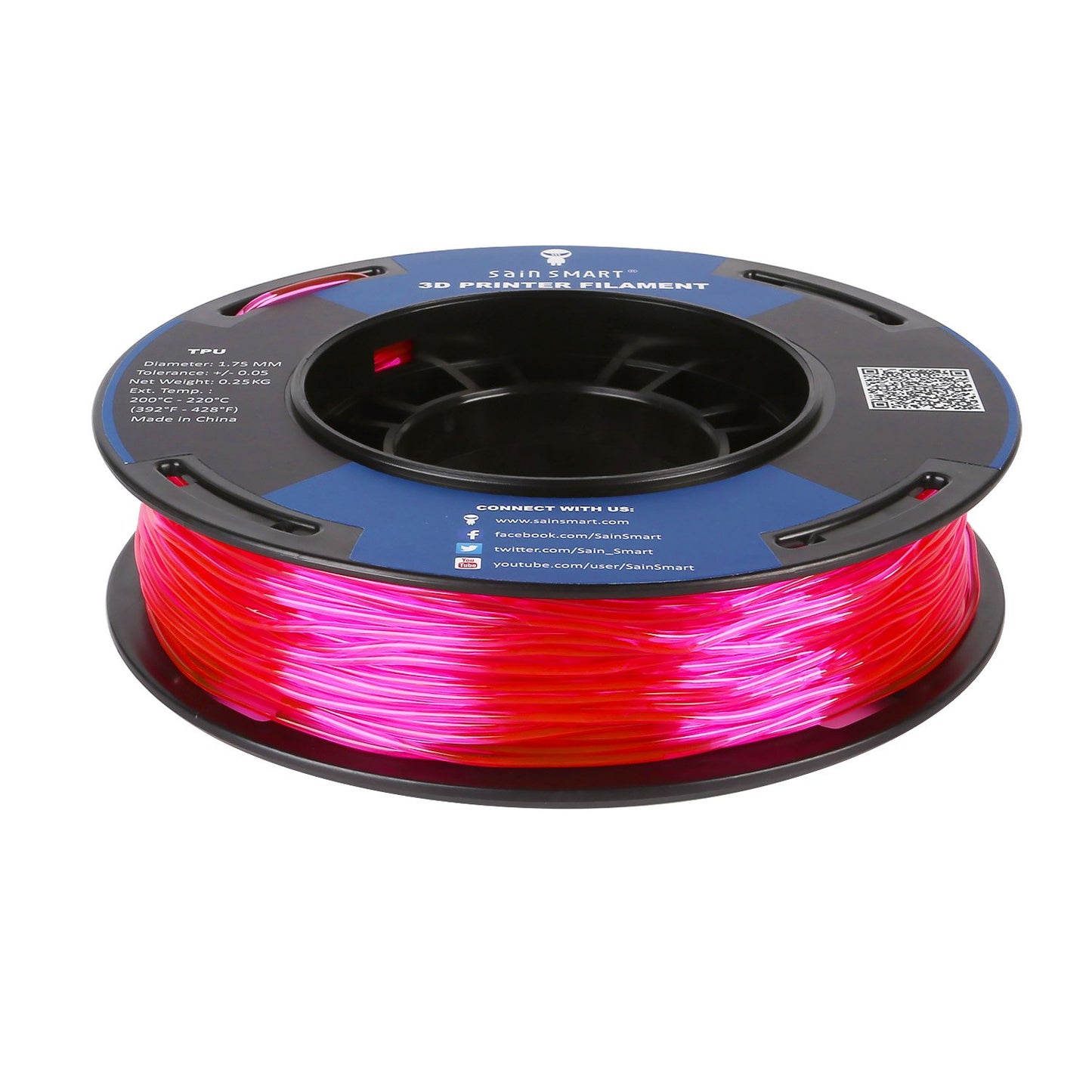 五色組2、柔軟なTPUフィラメント、小さなスプール1.75mm 250g / 0.55lb-04