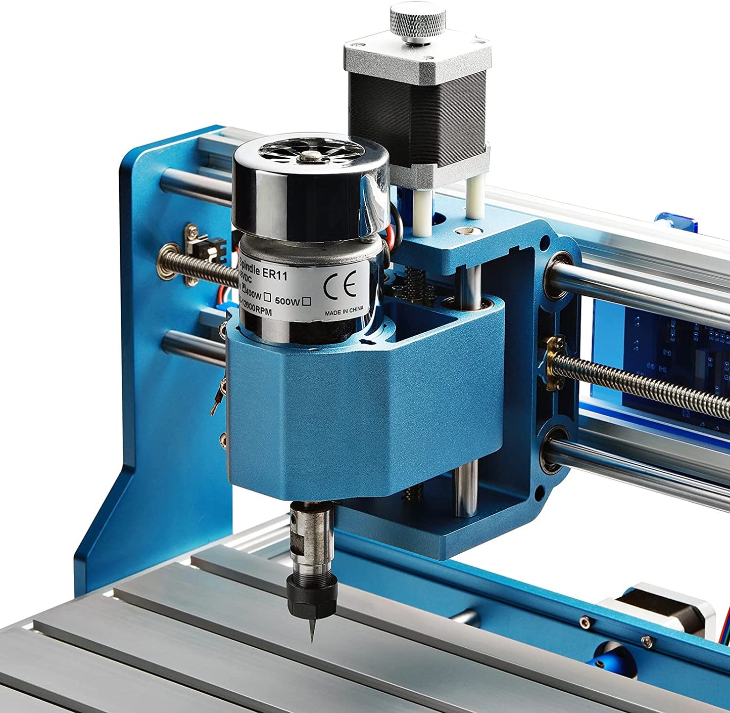 Genmitsu アルミ Z軸 スピンドルモーター マウント  300-500W スピンドルホルダー