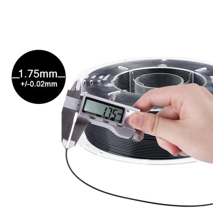 黒色 PRO-3シリーズPETGフィラメント1.75mm 1kg / 2.2lb